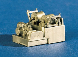 Portable Fire Pump w/Hose Reels, Trident 96013 Plastic 1/87 Unassembled Kit