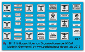 1116 NSDAP Signs
