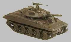 M551 Sheridan Light Tank Roco Minitanks 254 NOS 1/87 Scale Plastic 