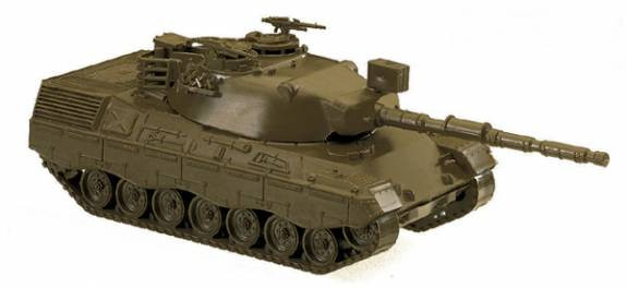 Leopard 1 A2 MILITARY VEHICLE 1:72 SCALE 32 ARMY  DIECAST TANK PANZER GUN