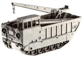 M668 'Lance' Missile Transporter/Loader. 1/87 Minitanks 284 Unassembled Kit