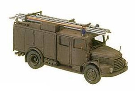 Steyr 586 TLF, Fire Truck. Minitanks 380 Plastic 1/87 Scale Kit