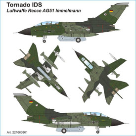 Panavia Tornado-IDS Fighter Bomber, Arsenal-M 221600301 Plastic Kit