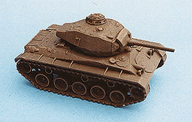 M24 Chaffee Light Tank. Heisers 314 Resin\Plastic 1/87 Unassembled Kit