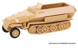 Half Track Sd.Kfz.251/1 Ausf.C Communications Trident 90395 New 1/87 Plastic Kit
