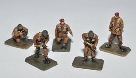 British Paratroopers Gun Crew Trident 96605 New 1/87 Scale Resin Kit Unfinished