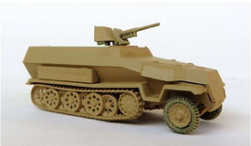 Sd.Kfz. 251/10 Ausf. C Half Track w/3.7 cm PaK Trident 90400 New 1/87 Scale Kit