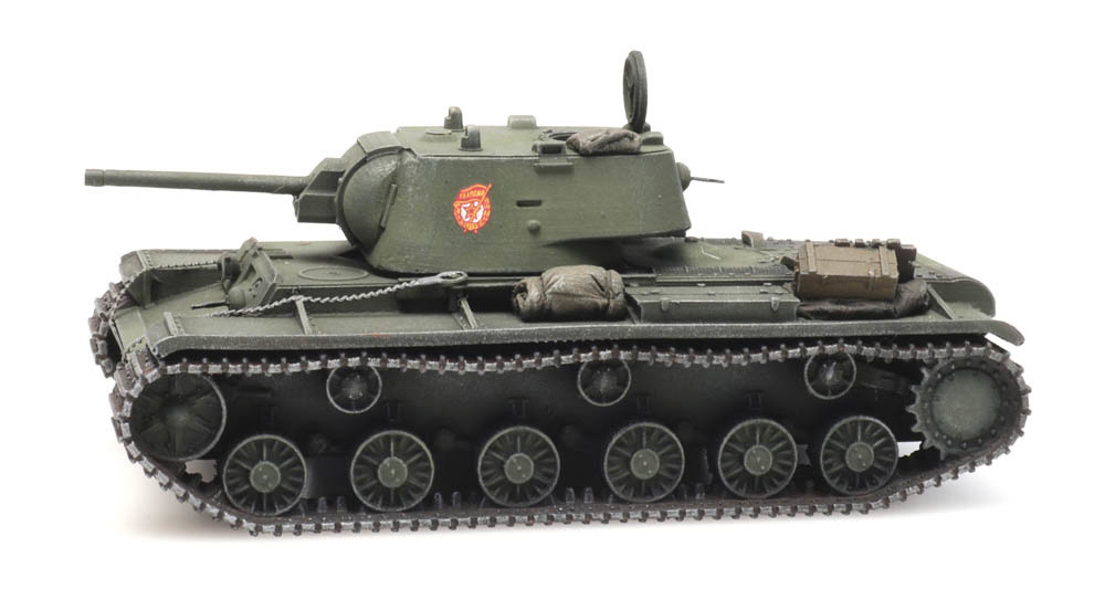 Russian KV-1 Heavy Tank Artitec 6870333 Resin 1/87 Finished Painted Model 