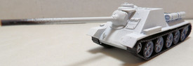 Russian SU-100 Early AMA 041 Winter Camouflage 1/87 Plastic Finished Model
