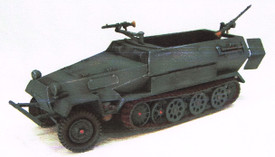 Sd.Kfz. 251/1 Ausf. A, Armored Half Track Personnel Trident 81015 Resin 1/87 Sca