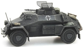 Sd.Kfz 221, 4 Rad MG 34 Armored Car Artitec 387.105-GR New 1/87 Finished Model