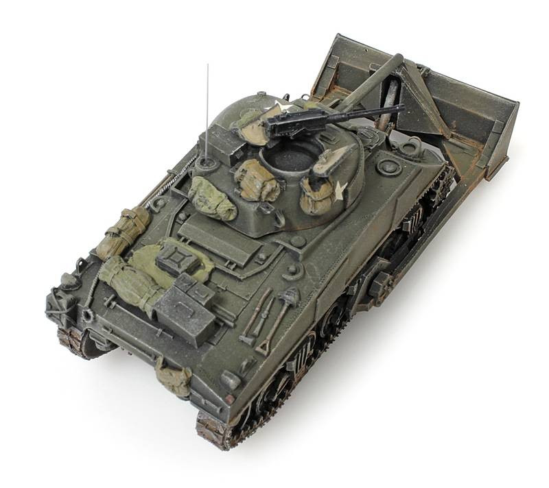 Sherman M4 stowage 2, 1:87 resin ready made, painted - Artitecshop