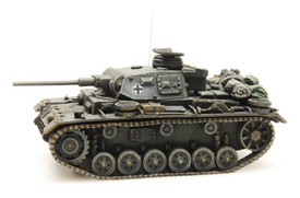 German WWII Panzer III Ausf.J Artitec 387.315 Finished 1/87 Hand Painted Model
