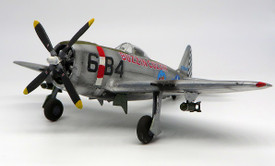 P-47D Thunderbolt Fighter/Bomber Trident 87231 Resin 1/87 Unassembled Kit