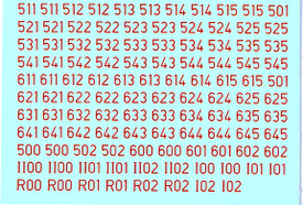 German Turret Numbers Red w/White Outline 56RwW New 1/87 Water Slide Decals