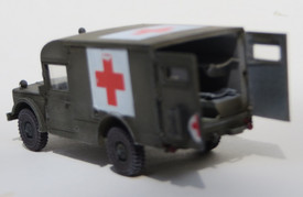 M725 Ambulance Kaiser Jeep Trident 87165 Resin 1/87 Unassembled Kit