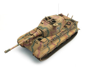 Tiger II Henschel Camouflaged Zimmerit Artitec 387.19-CM New 1/87 Painted Finished Model