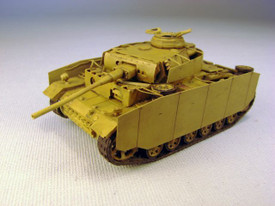 Panzer III Ausf. M with Side Armor Trident 87082B Resin 1/87 Kit Unfinished Kit