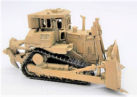 CAT D9R Armored Bulldozer Trident 87284 Resin 1/87 Scale Kit Unfinished Kit