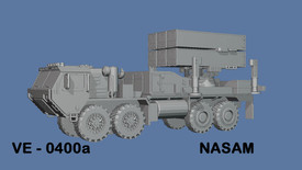 NASAMS Mobile Air Defense Germania 0400A 3D Printed Resin 1/87 Scale Kit
