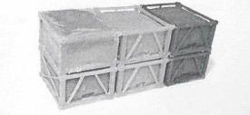 USMC SixCon Tank Container Kniga 3628 Resin 1/87 Kit Unassembled
