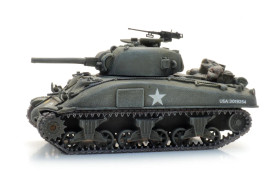 U.S. Sherman M4A1 Artitec 6870432 Resin 1/87 Hand Painted Assembled Model