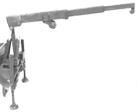  Crane for M1075A1 PLS,  Kniga 3304 Resin 1/87 Unassembled Kit