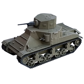 M2A1 Medium Tank AlsaCast 8775.229 New 1/87 Scale Resin Kit Unassembled
