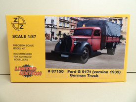 German WWII, Ford G 917t Truck  Z+Z Modell 87150 New 1/87 Scale Kit