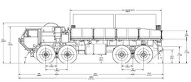 Patriot M977 A4 EPP Truck HEMTT Arsenal-M 114202060 Resin 1/87 Kit
