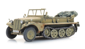 German Halftrack Sd.Kfz.10 Artitec 6870494 Hand Painted 1/87 Afrika Korp