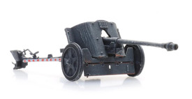 German WWII 50mm PAK 38 AT Gun Artitec 6870498 Finished 1/87 Hand Painted