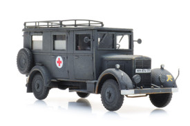 German WWII Phänomen Granit 25H Ambulance Artitec 6870587 Hand Painted 1/87 