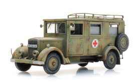 German WWII Phänomen Granit 25H Ambulance Artitec 6870588 Hand Painted 1/87 