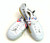 The #1 shoe choice for Shaolin monks and masters! Feiyue Martial Arts shoes have a simple, durable canvas lace-up top and a padded yet light sole. The tread is perfect for all styles, providing maximum traction for ultimate performance. Most of all, you cannot beat the price. You can buy several pairs of Feiyue shoes for the price of a single pair of most other martial arts shoes. And the Feiyue shoes might last just as long, if not longer! Try a pair today. YouÃ­ll discover why hundreds of thousands of martial artists are choosing to wear Feiyue Martial Arts shoes for their practice! Sizes 31 to 47 (child 1.5 to adult 12.5)