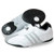 ADIDAS ADI-LUXE WHITE/GREY STRIPES MARTIAL ARTS SHOES