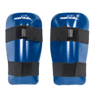 Blank Sparmaster Shin Guards Blue