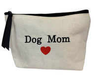 Dog Mom Canvas Pouch