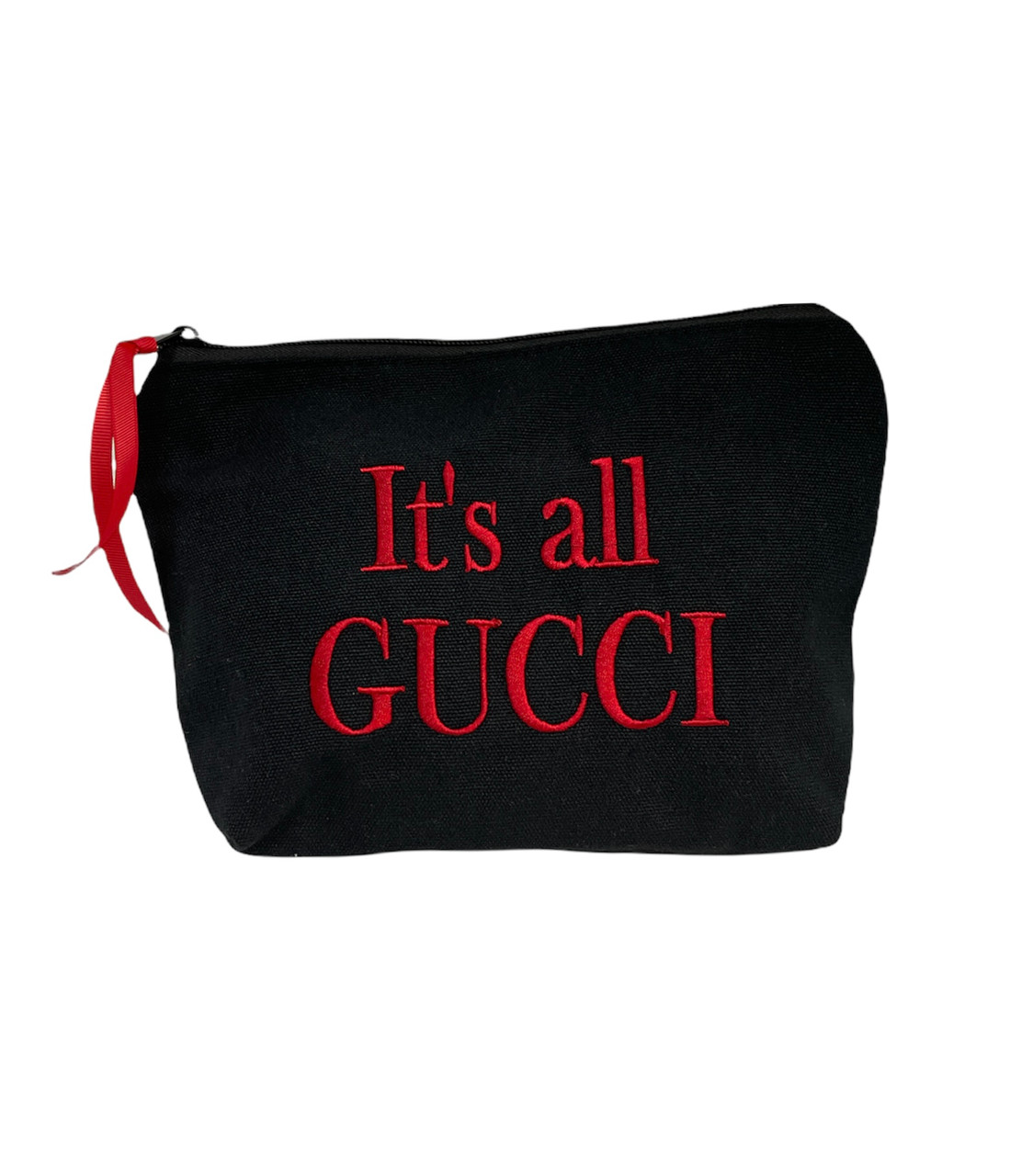 Gucci cheap canvas pouch