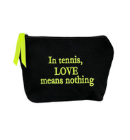 In tennis, LOVE means nothing - Canvas Pouch