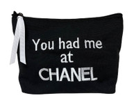 You had me at CHANEL - Canvas Pouch