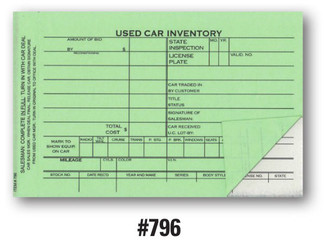 vehicle inventory sheets forms for your dealership