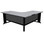 Taskfurn cSPACE Radius Corner Workstation - Wild Top - Black Frame