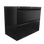 GO Lateral Filing Cabinet Two Drawer - Black