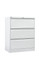 GO Lateral Filing Cabinet Three Drawer - White