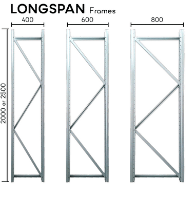 Stack'nStore Longspan Frames