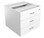 Taskfurn 4 Drawer Mobile Pedestal - White