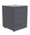 Taskfurn 4 Drawer Mobile Pedestal - Ironstone