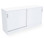 Taskfurn Sliding Door Credenza - White/White