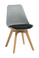 Virgo Chair - Grey Shell with Black Seat Pad